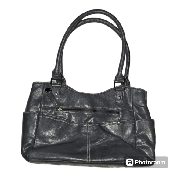 Source Unknown Handbags - Gray handbag medium size Faux Leather